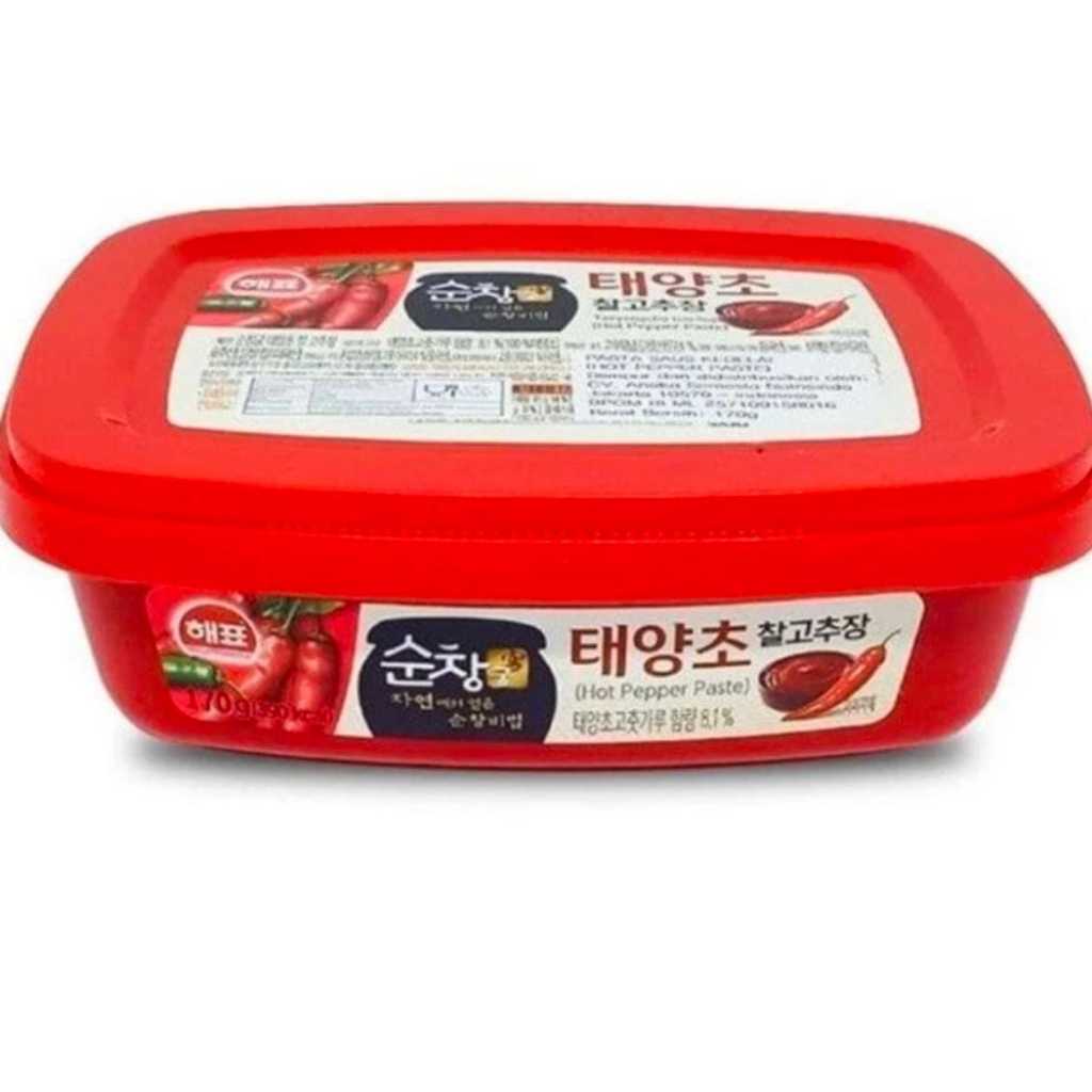 

SAJO GOCHUJANG KOREA HOT PEPPER PASTE 170 GR PASTA SAUS CABE SAOS SAMBAL KOREA 170GR