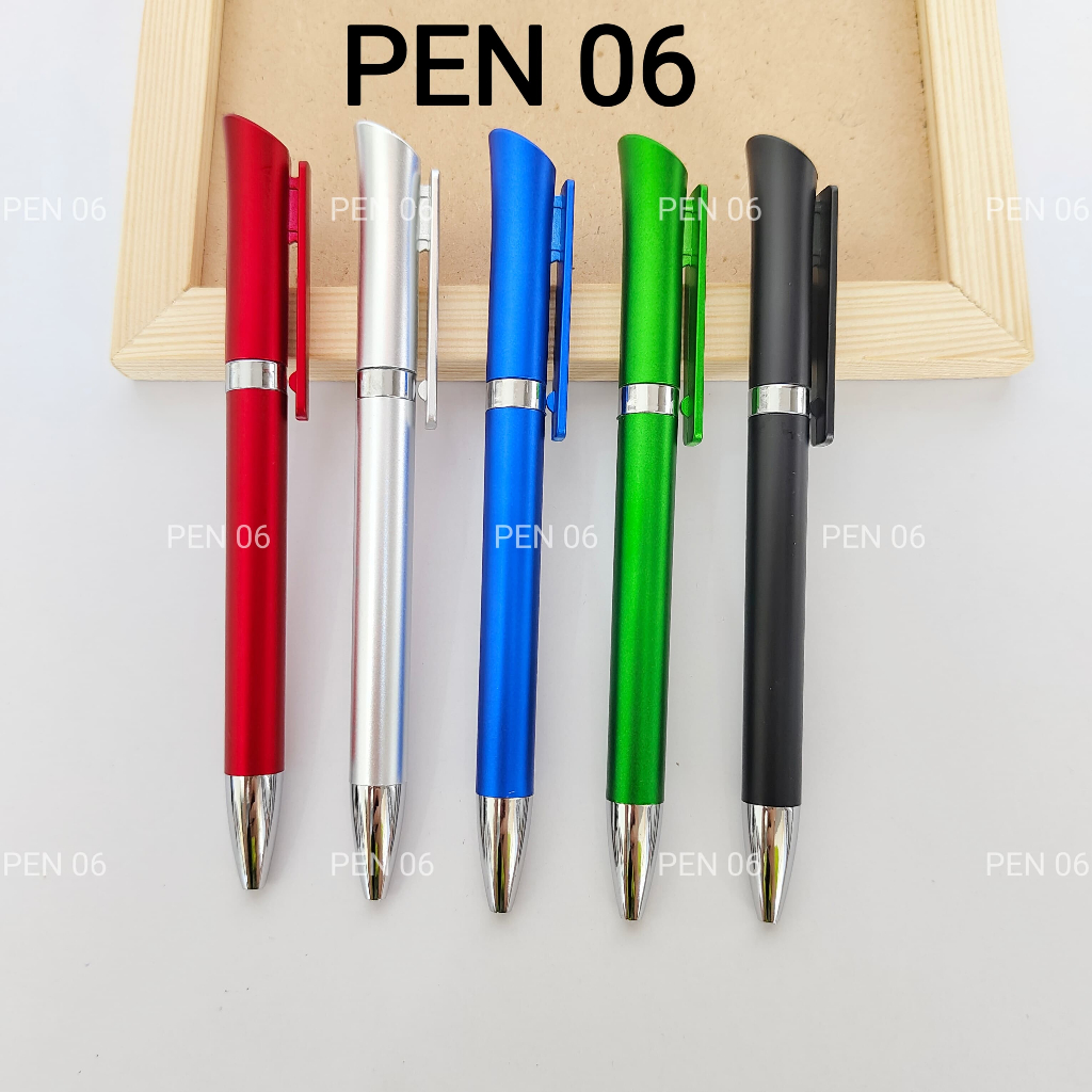 

Pen 06/ Pulpen Plastik Souvenir/ Pen Plastik / Pulpen Promosi / Ballpoint Plastik Lucu / Pen Hadiah Acara Perusahaan/ Pen Hadiah Gift Custom / Pen Custom / Bisa Cetak Logo Tulisan