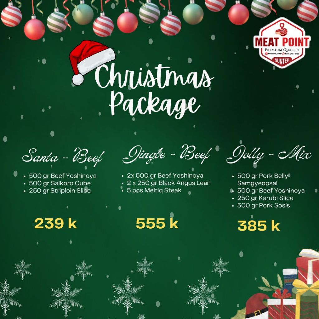 

Christmas Package _ Meat Point Sunter
