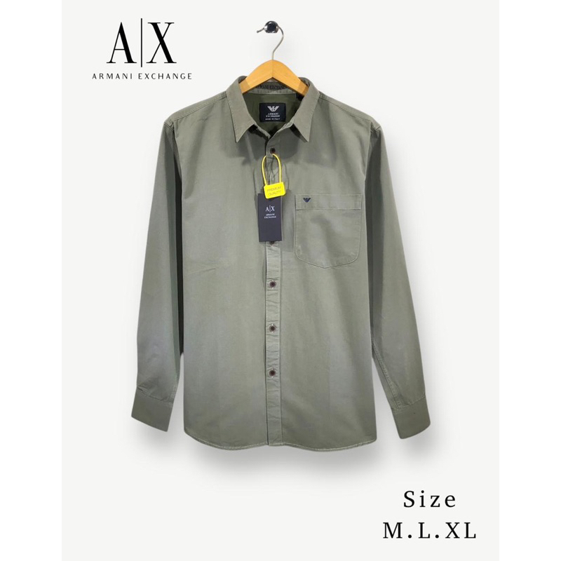 KEMEJA PRIA ARMANI EXCHANGE