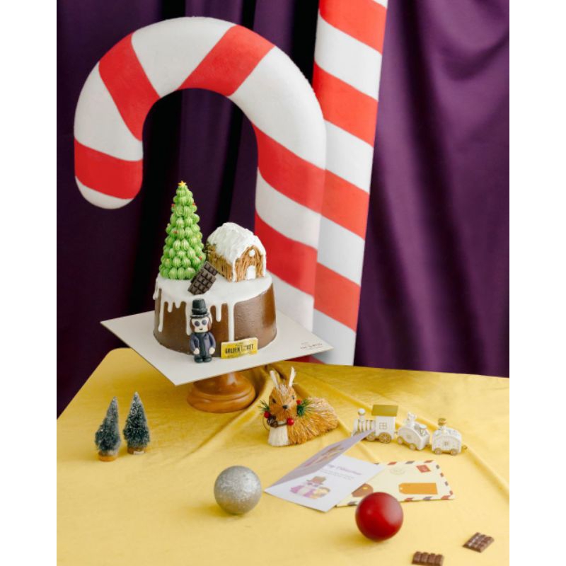 

Willy Wonka Cake Christmas Edition/ Cake Natal/ Gift Natal