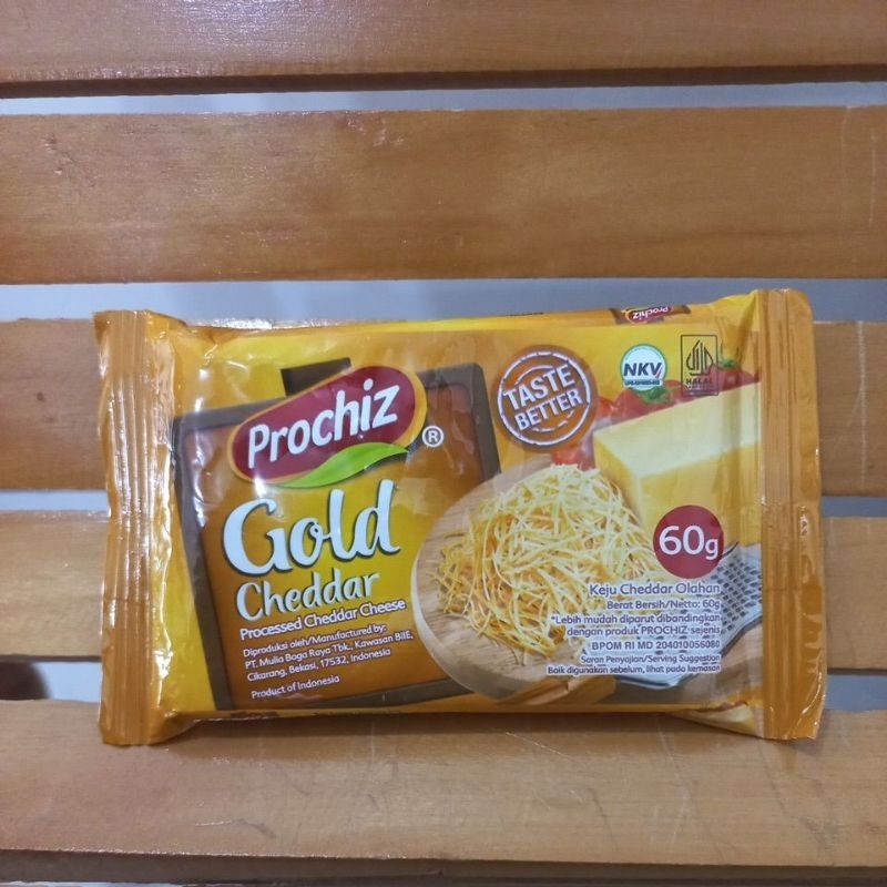 

Keju Prochiz Gold | Keju Cheddar Prochiz 60gr