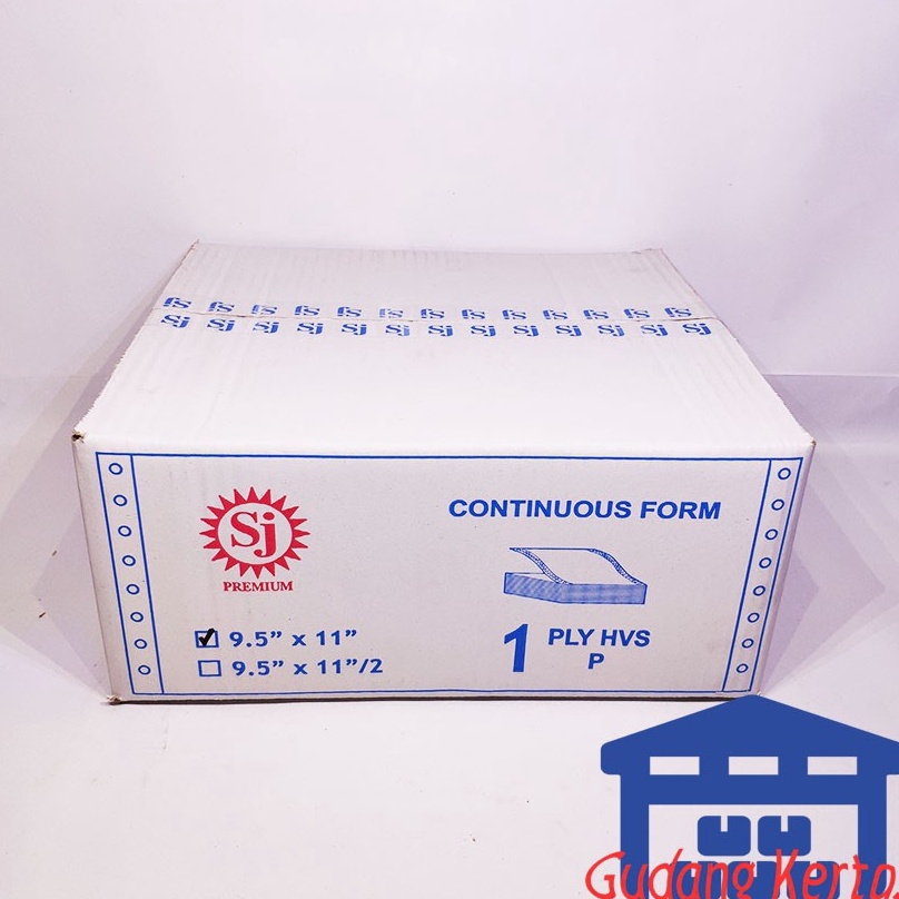 

KODE PRODUK J9IOT8367 SJ Premium Continuous Form 95 x 11 1 Ply HVS