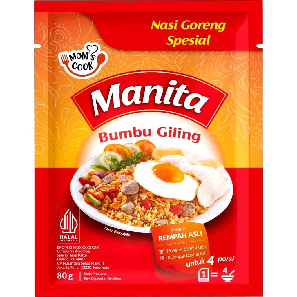 

MANITA Bumbu Giling Instan