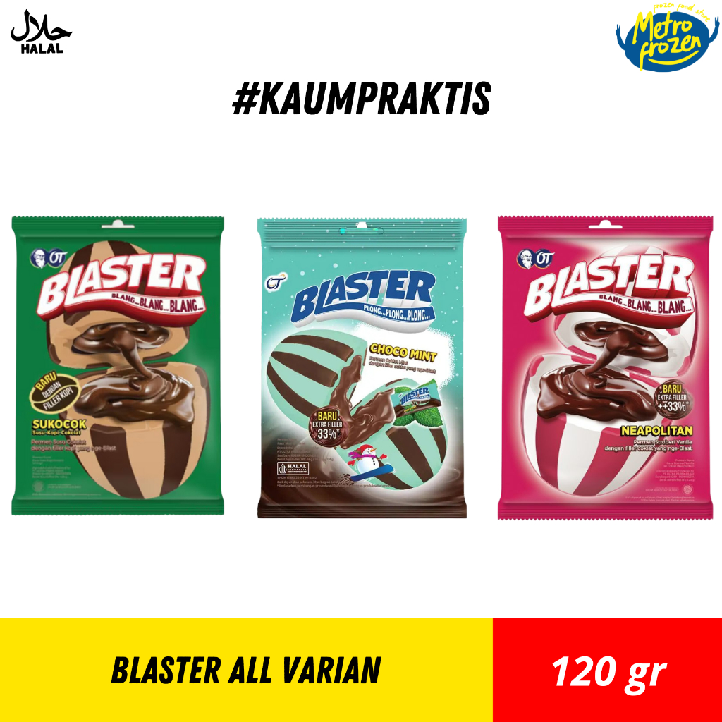 

BLASTER All Varian //blaster chocomint //blaster neapolitan //blaster sukocok