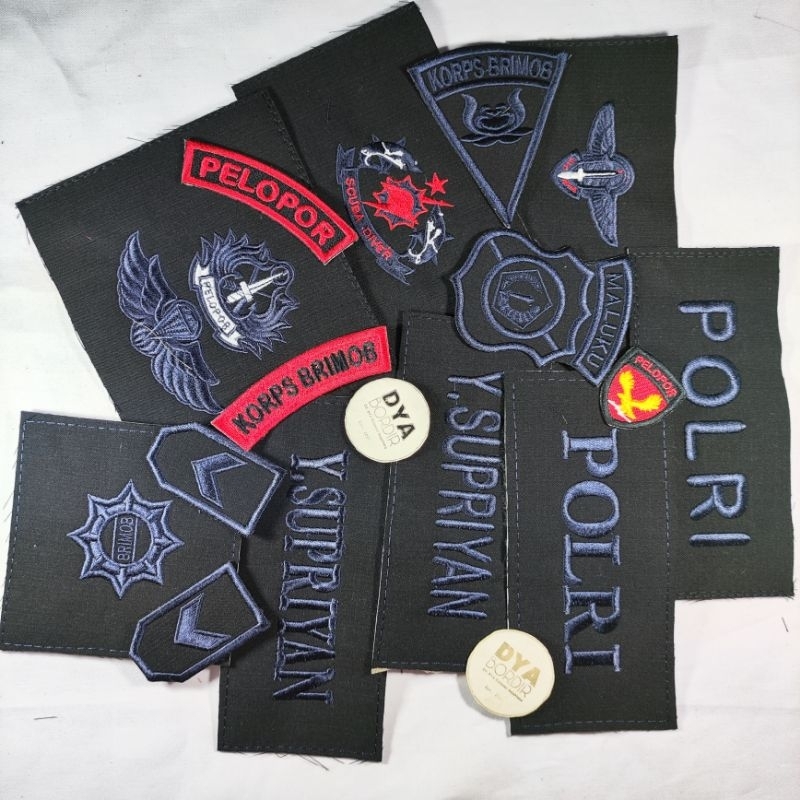 PDL BRIMOB HITAM SATUAN