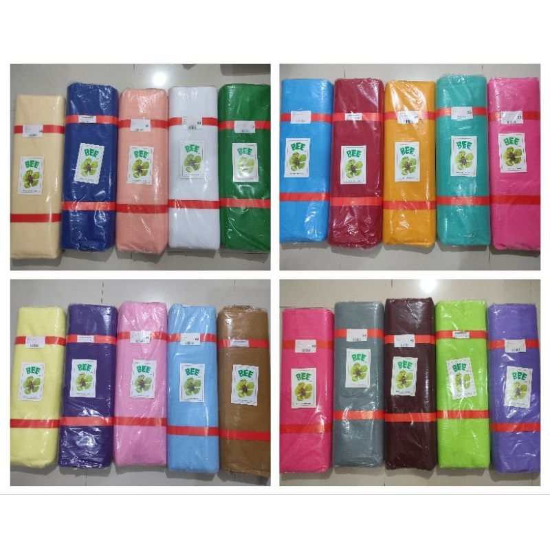 Kain Tile Halus merk Bee,  harga utk 1 rol, 1 rol isi -+47 meter