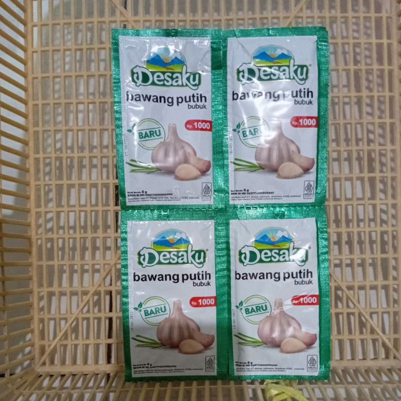 

DESAKU BAWANG PUTIH BUBUK renceng 6 gram x 12'S GARLIC POWDER