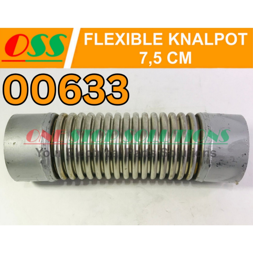 FLEXIBLE KNALPOT UNTUK KNALPOT GENSET UNIVERSAL UK 7,5CM