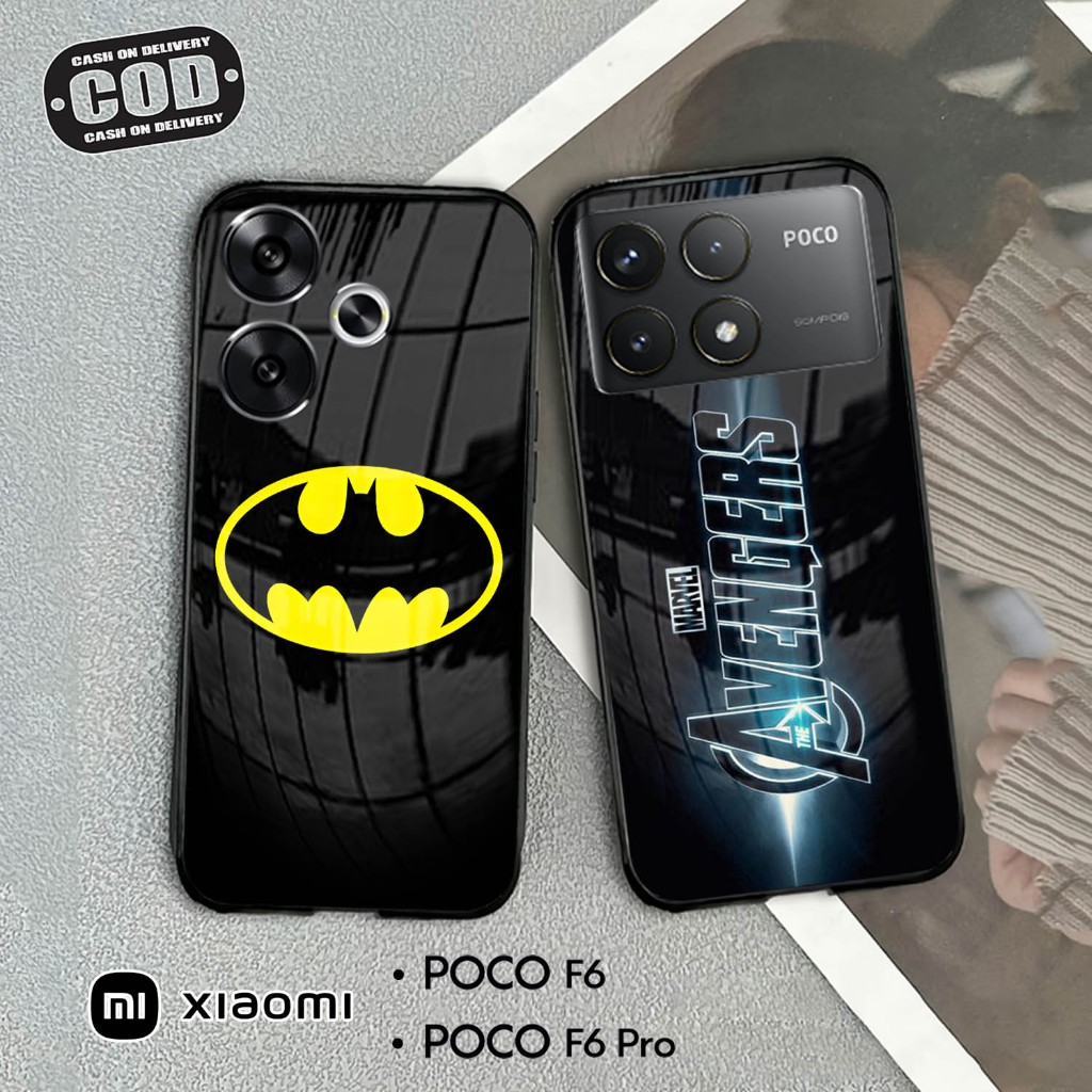 Softcase Kaca For POCO F6 & POCO F6 PRO - Case Handphone POCO F6 & POCO F6 PRO [T16].