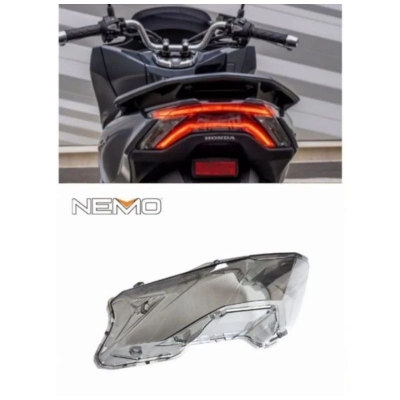 Mika lampu belakang motor PCX 160 2022 Smoke