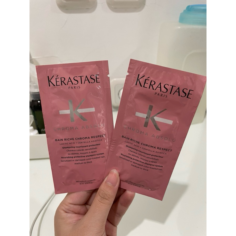 PRELOVED NEW Kerastase Shampoo hair care perawatan rambut sampo chroma absolu