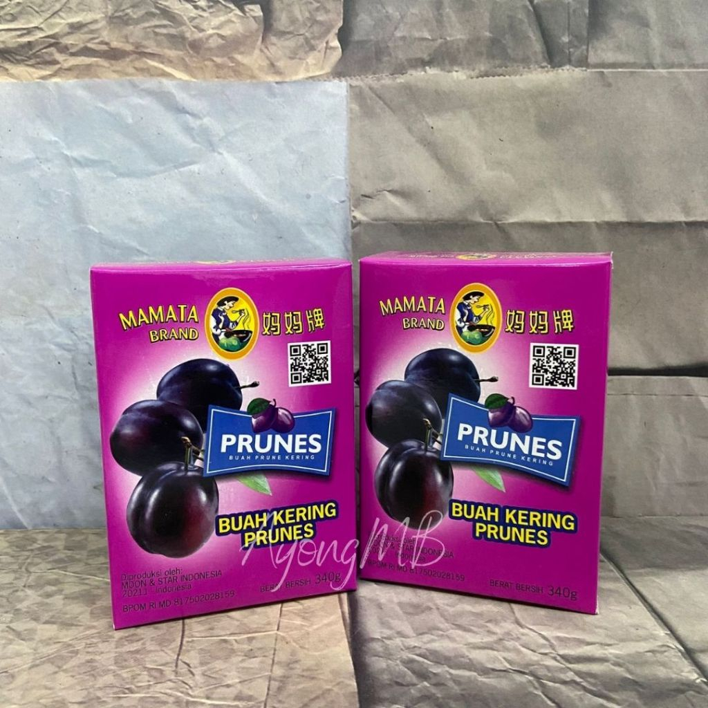 

PRUNES MAMATA 340GR BUAH KERING PRUNES