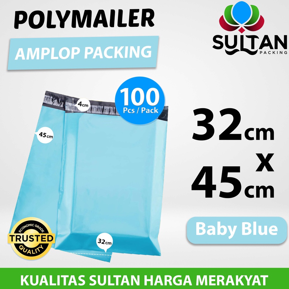 

KODE PRODUK PM6QZ9769 Polymailer Pack Tosca Baby Blue 32cm x 45cm Termurah Amplop Plastik Packing Olshop Ekonomis