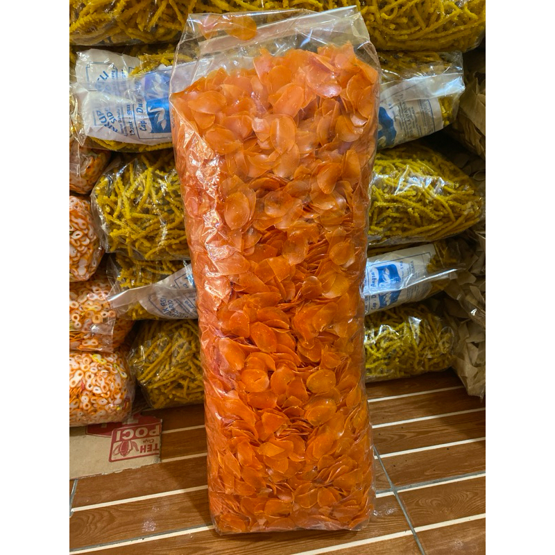 

KERUPUK BAWANG KUNING BANTET / MEGAR / SEBLAK