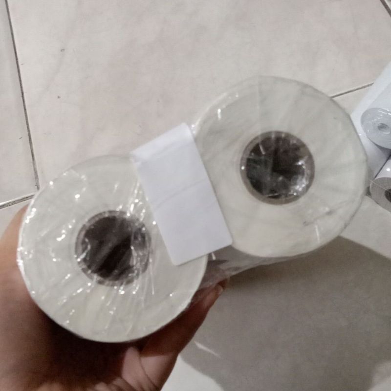 

RB6 Kertas Resi Label Barcode Thermal 78x100 mm Label Resi Sticker Pengiriman isi 300 pcs
