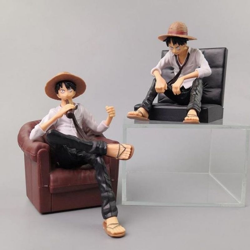 Figure Chibi Luffy - Action Figure Luffy One Piece - Mini Figure