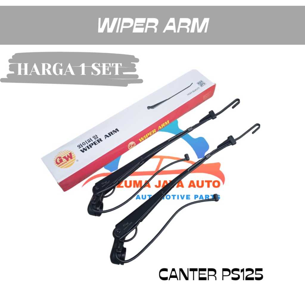 1 Set Wiper Arm Gagang Wiper Arm Canter Engkel PS110 / Canter Double PS125 / PS136 HDX
