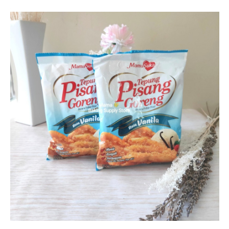 

MAMASUKA Tepung Pisang Goreng Banana Fritter Flour Mama Suka Vanilla
