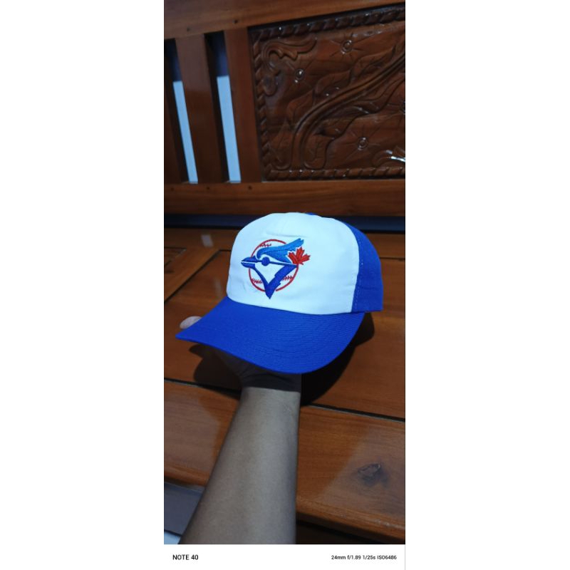 topi mlb blue jays collab mc donald's original