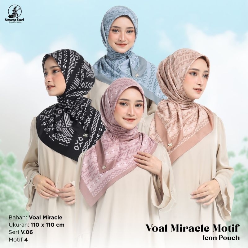 segiempat motif voal miracle
