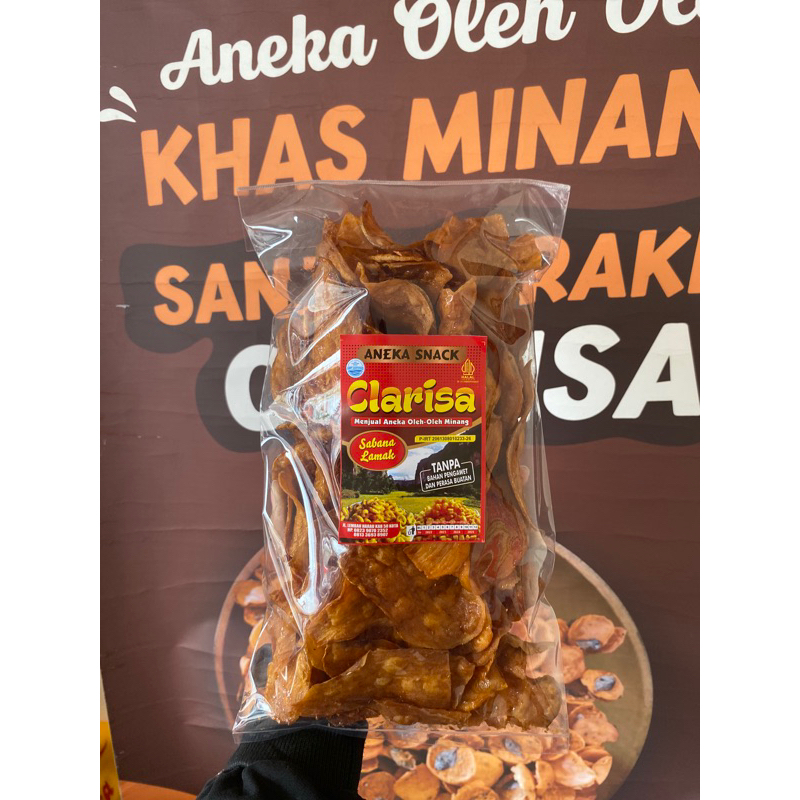 

CLARISA Keripik Ubi Karamel Asli Padang