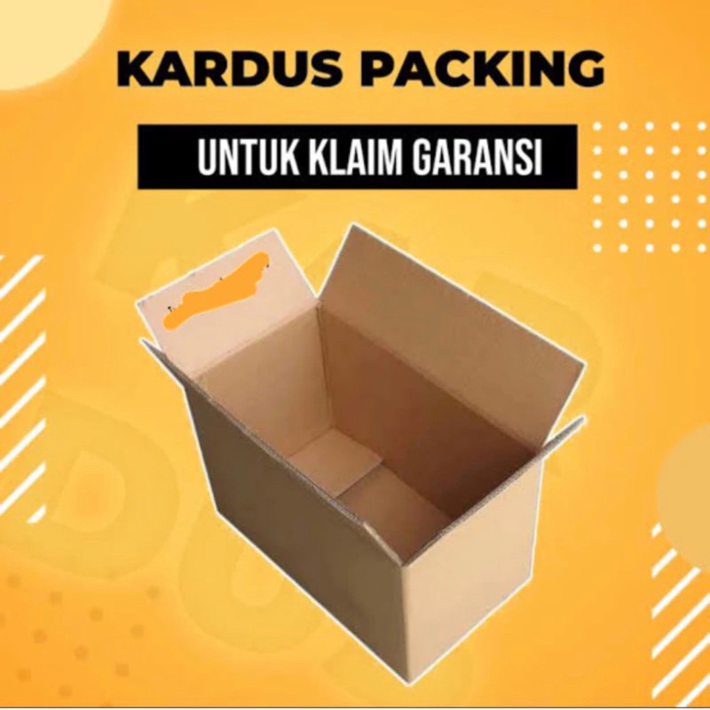 

Kardus Packing untuk Klaim Garansi