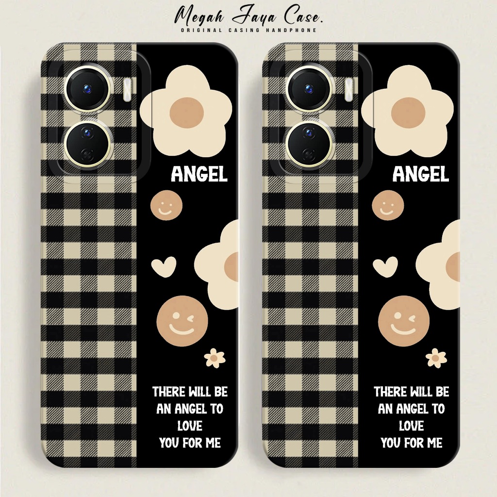 Case VIVO Y16 - Softcase Hp VIVO Y16 Motif BUNGA - Casing Hp VIVO Y16 - Softcase Pro Camera - Siliko