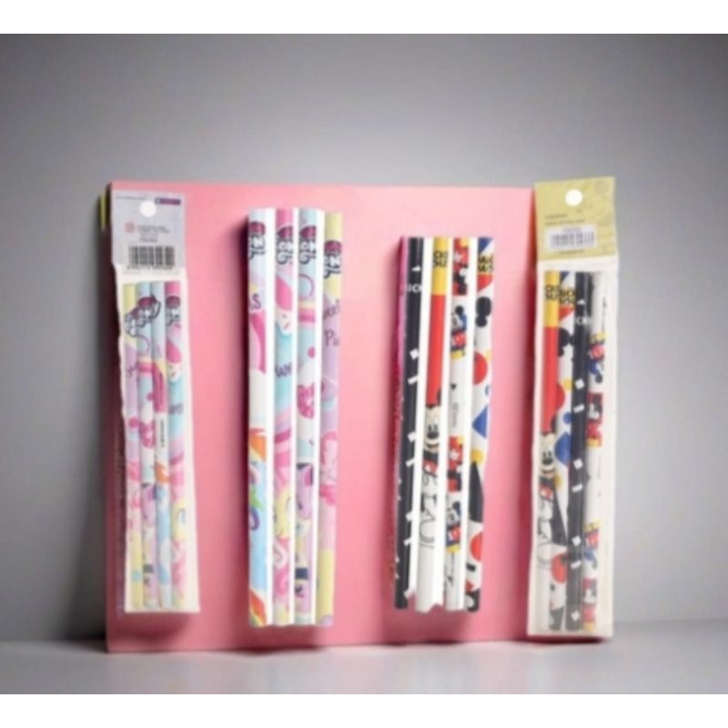 

pencil set (4pcs)original disney