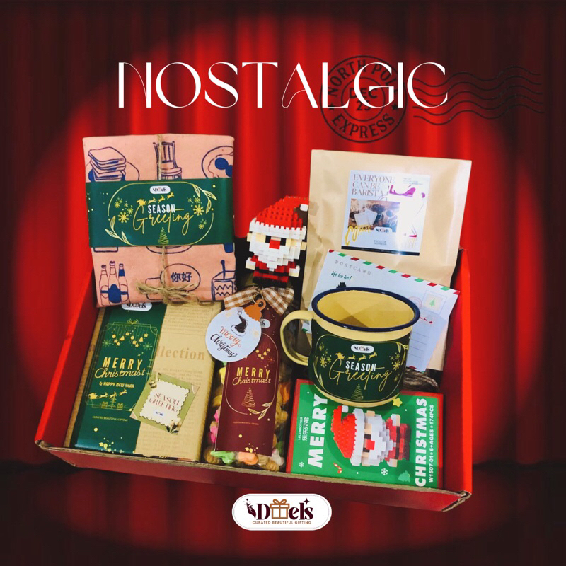 

NOSTALGIC - Hampers Christmas 2024/Hamper Natal/Kado Natal/Hadiah Natal/Parsel Natal