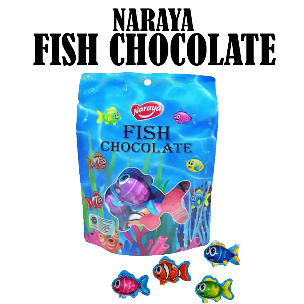 

NARAYA FISH CHOCOLATE 90g