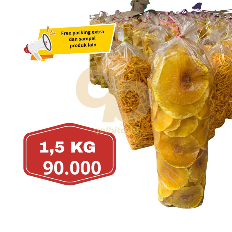 

1,5 KG KRIPIK SUKUN BULAT RENYAH SNACK PERBALL BALL GROSIR