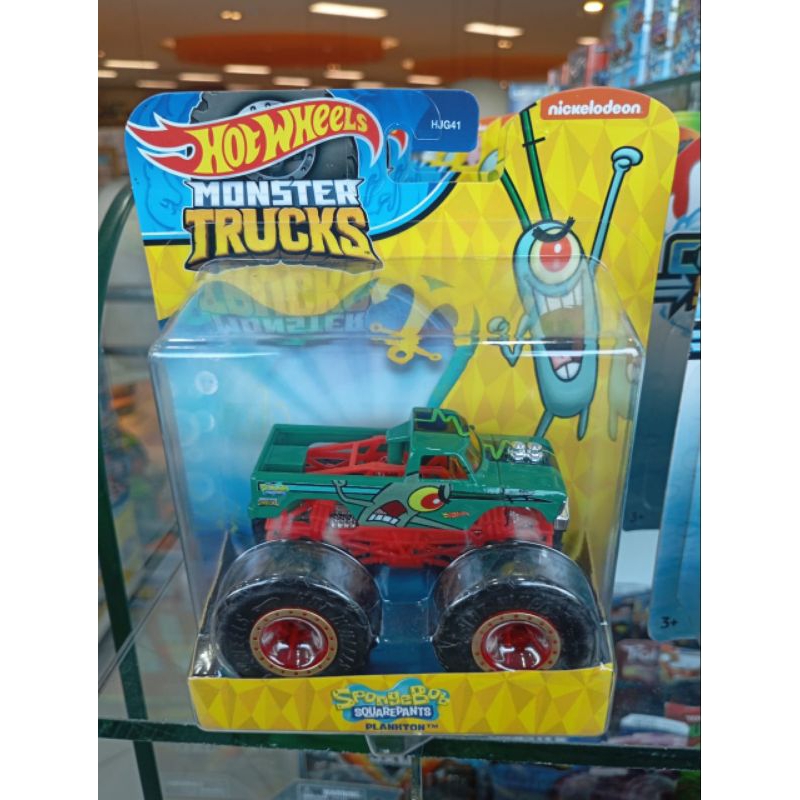 Hot Wheels Monster Trucks SpongeBob SquarePants Truck Sponge Bob Square Pants Patrick Squidward Plan