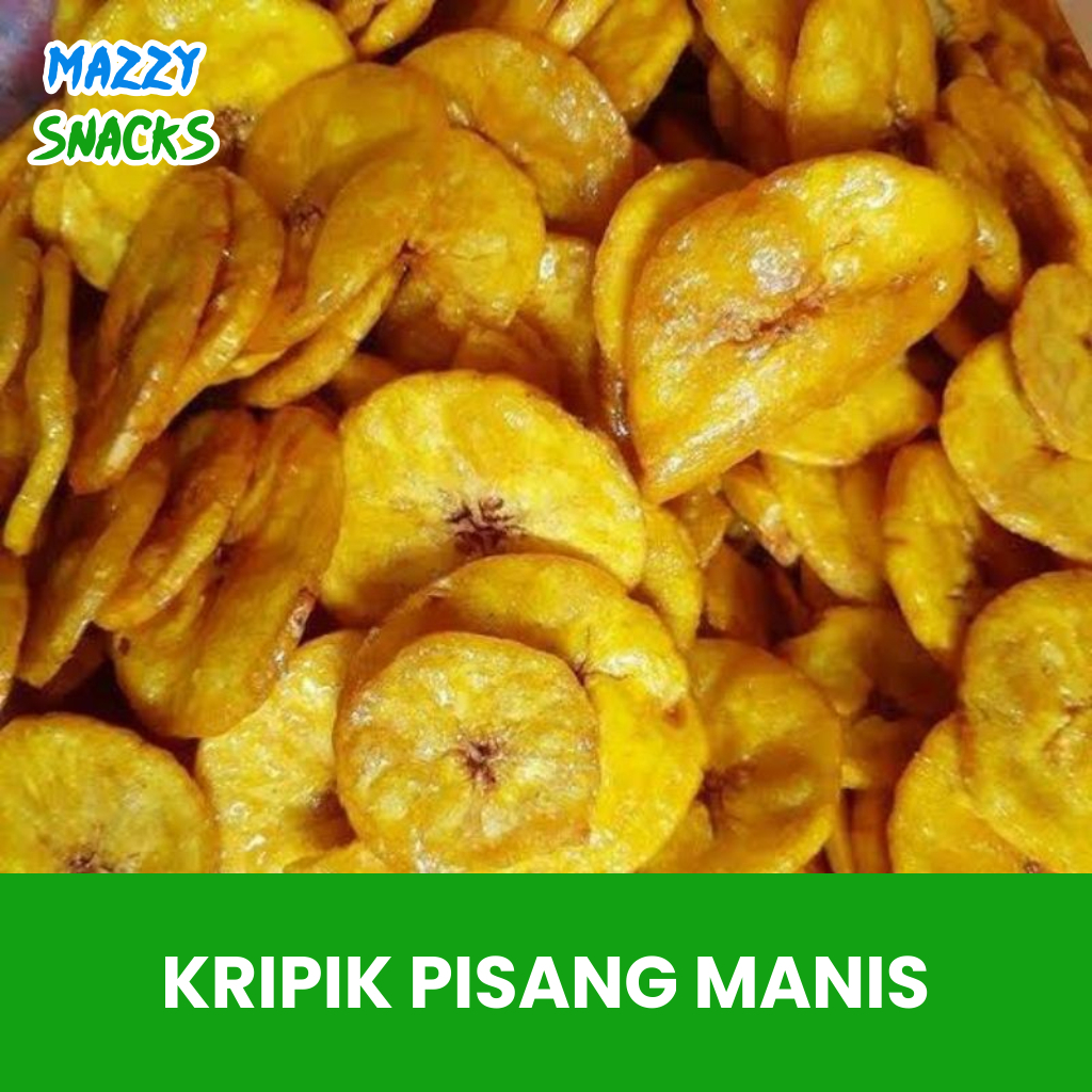 

Keripik Pisan Manis Renyak Enak Kiloan