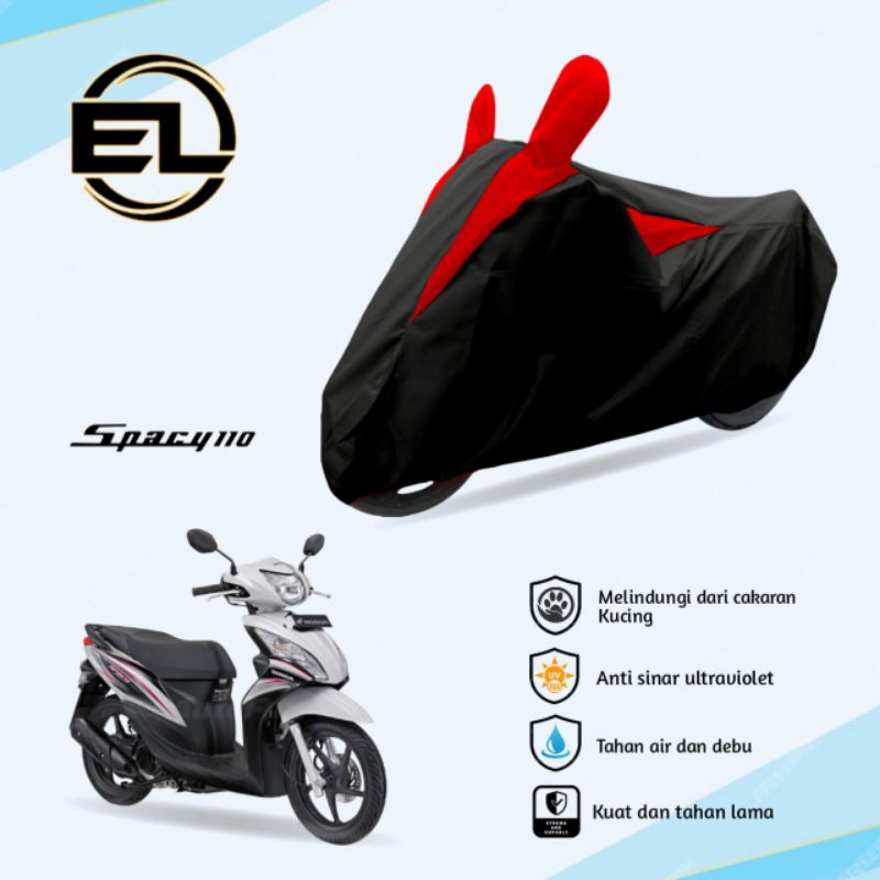 body cover motor sarung motor spacy spin nouvo pelindung motor waterproof