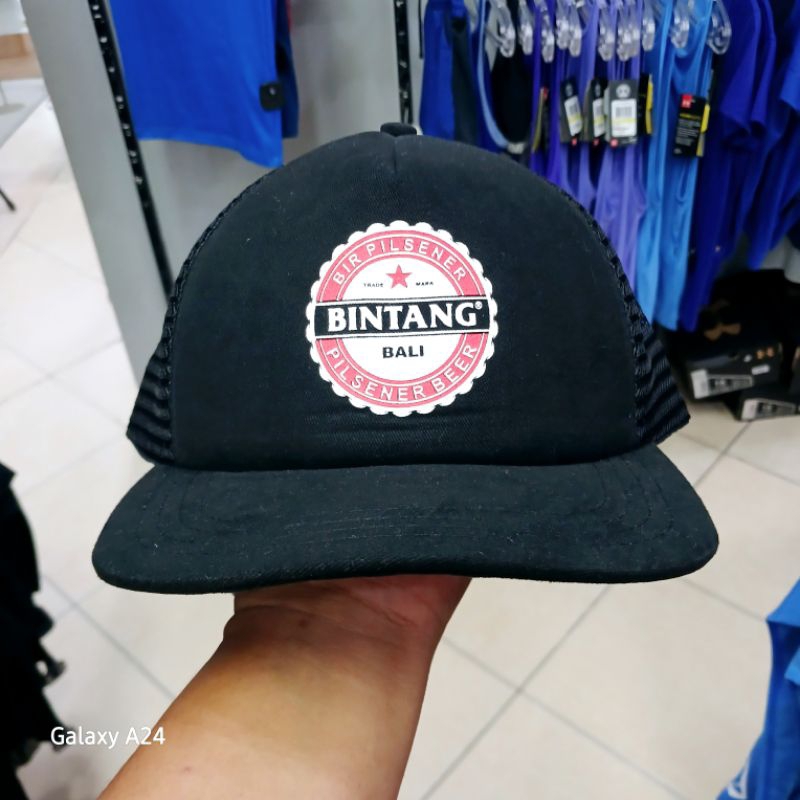 Topi Bintang Bali Color Black