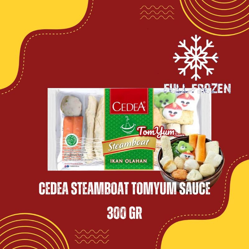 

CEDEA Steamboat Tomyum Sauce Full Frozen 300 GR