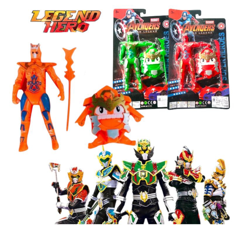 Mainan Action Figure legend hero Avengers Union Set Weapon dan senjata