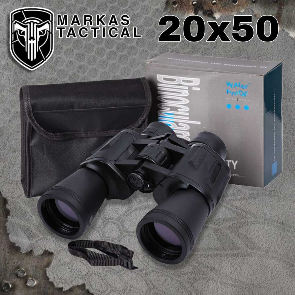 Telescop 20x50 basnel teropong berburu teleskop oudoor tactical Jarak Ultra Jauh dan Presisi Ultra T