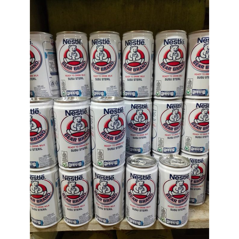 

Bear Brand Susu Steril Kaleng 189ml