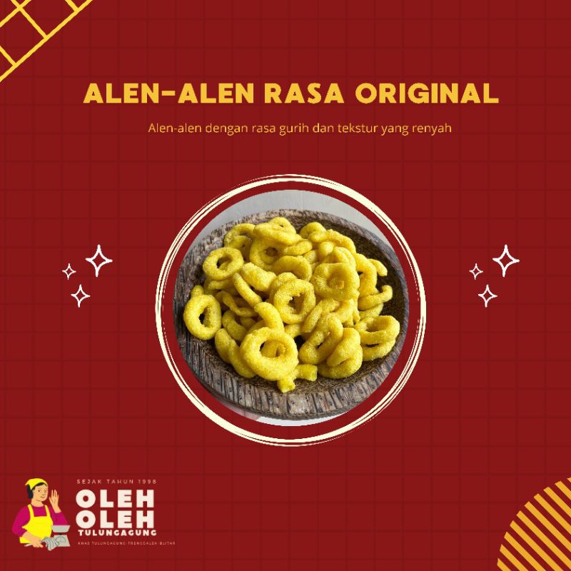 

Alen-Alen / Klanting renyah khas Trenggalek 250gr
