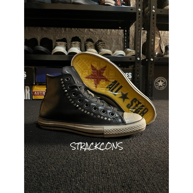 John Varvatos x Converse Leather Studded