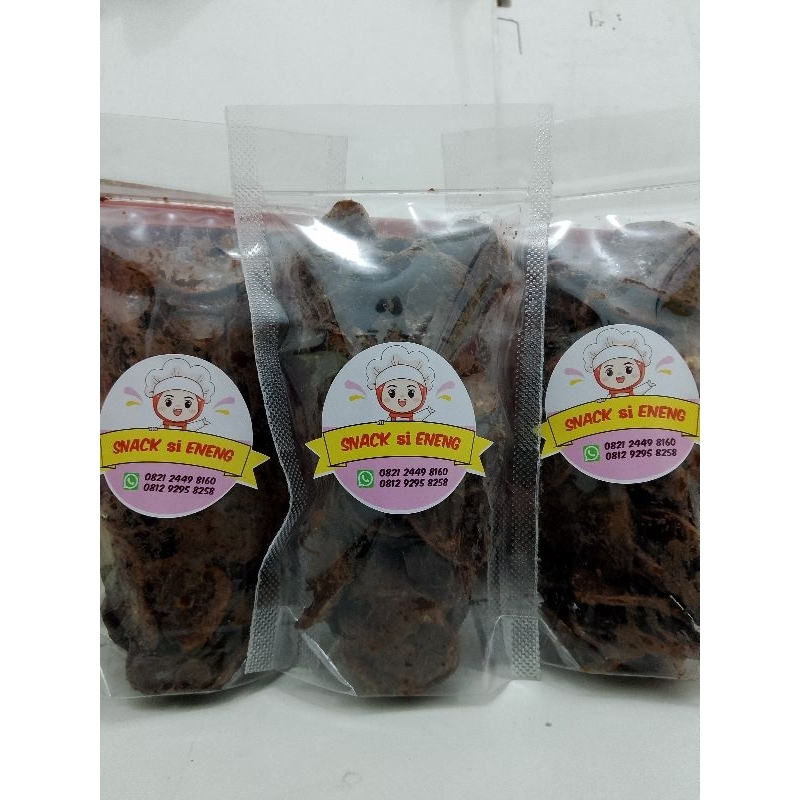 

keripik pisang coklat lumer