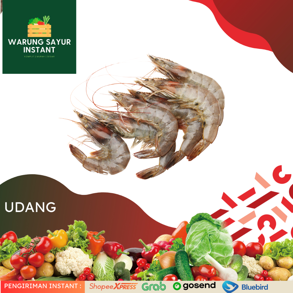 

Udang 500gram | Warung sayur instant