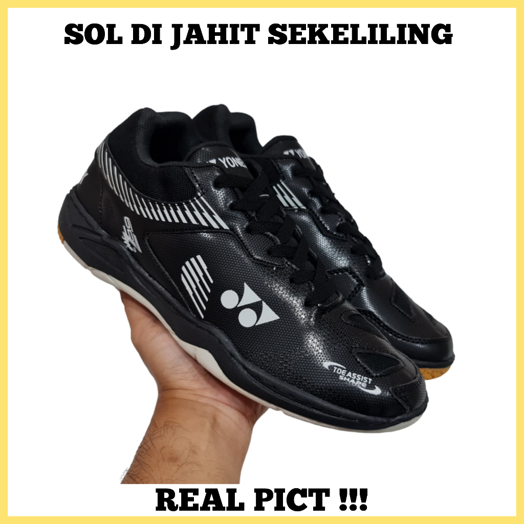 Best Deals Cuci Gudang Sepatu Badminton Pria Wanita Sol Karet Berdecit Anti Slip / Sepatu Olah Raga
