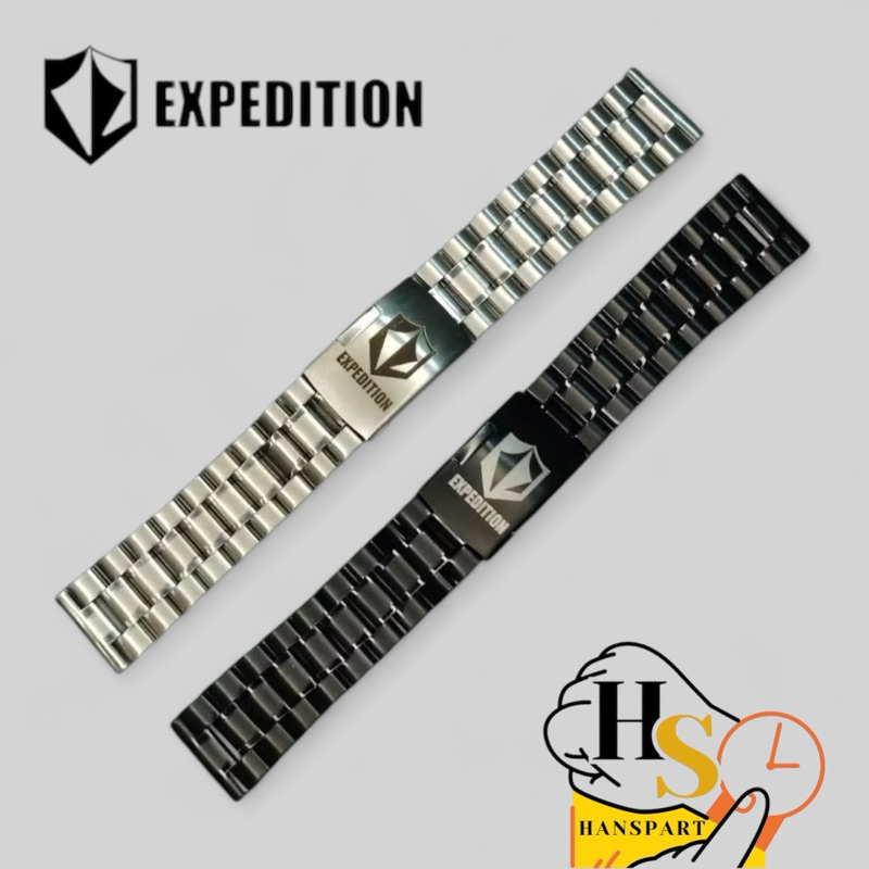 Strap Jam Expedition Rantai Stainlessteel Tali Jam Rantai Expedition