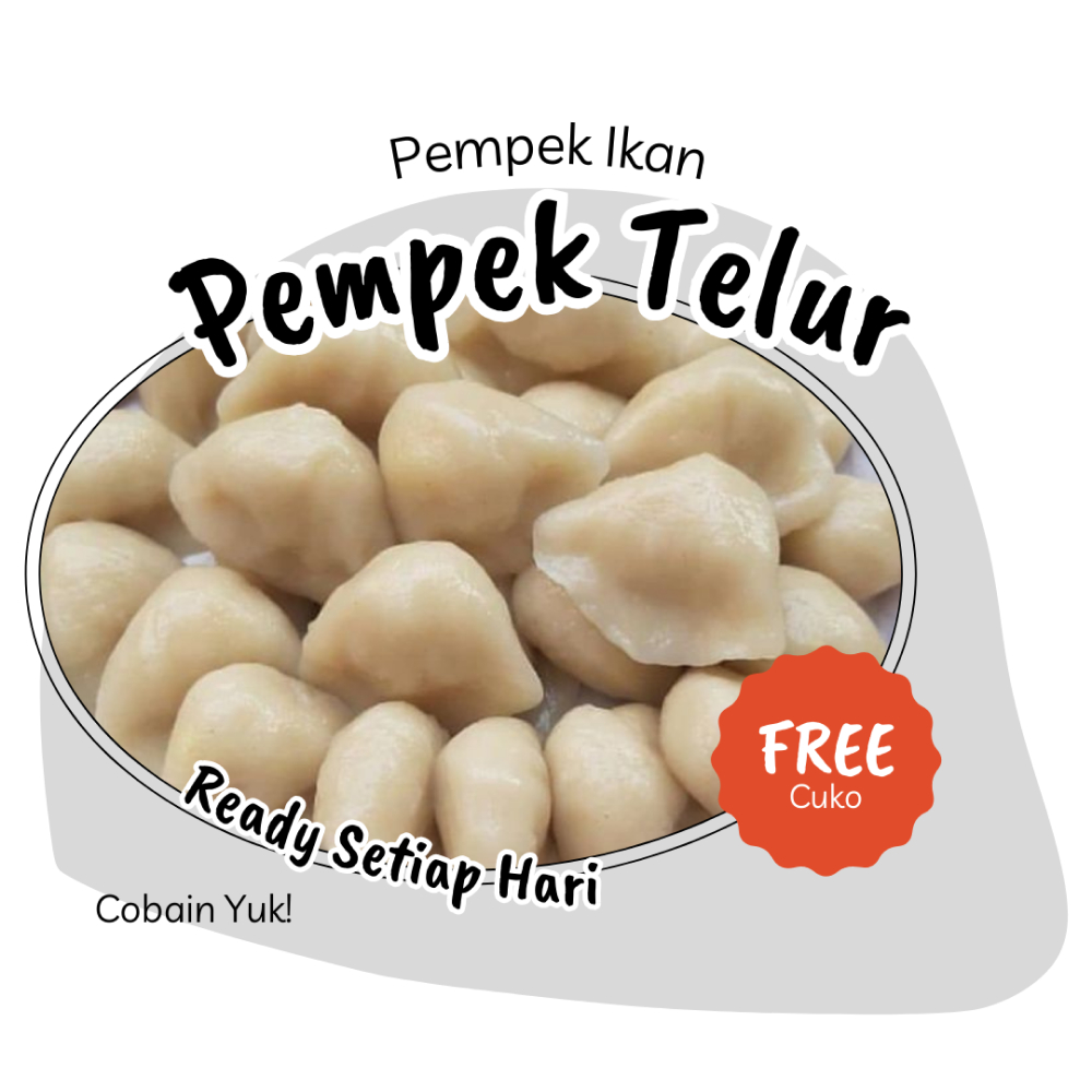 

PEMPEK PALEMBANG PEMPEK TELUR KECIL + CUKO