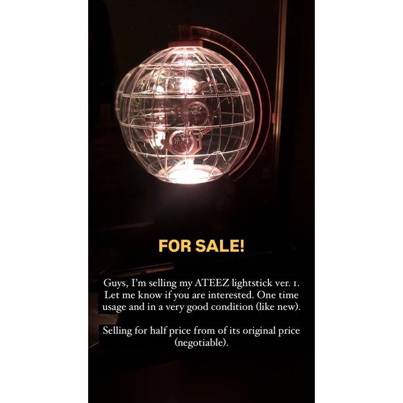 ATEEZ Lightstick VER. 1 Second