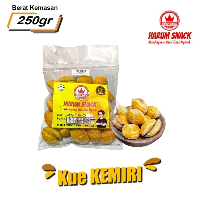 

KUE NASTAR KEMIRI 250 GRAM [Harum Snack Official] SNACK KILOAN MAKANAN RINGAN