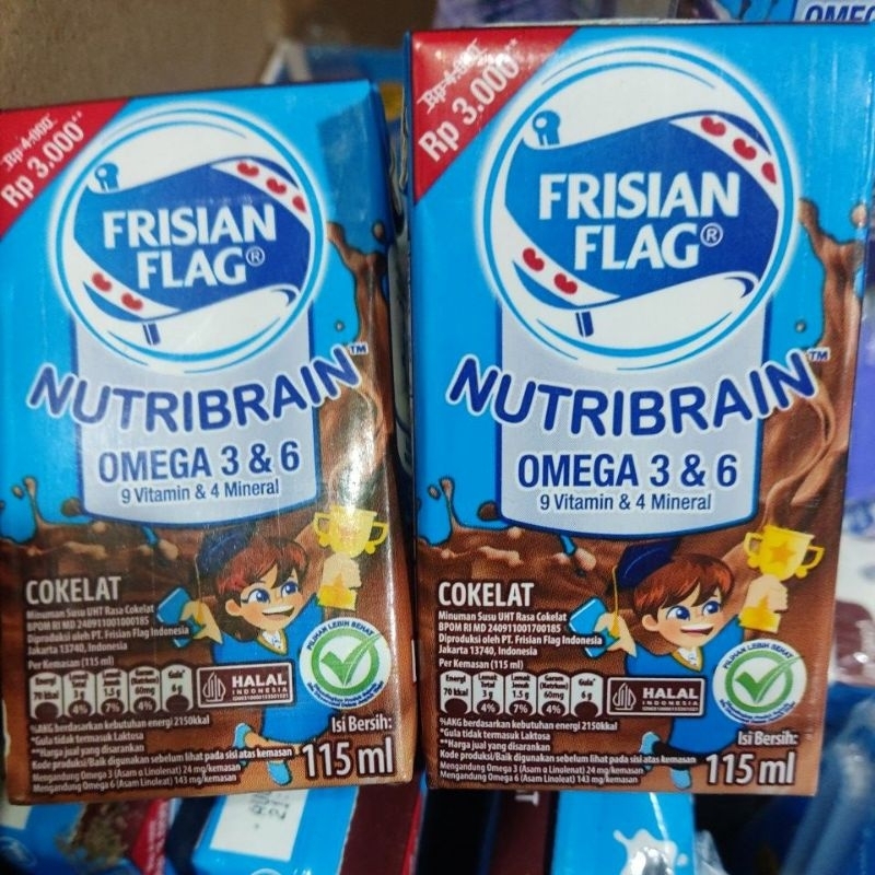 

Susu uht bendera 115ml coklat